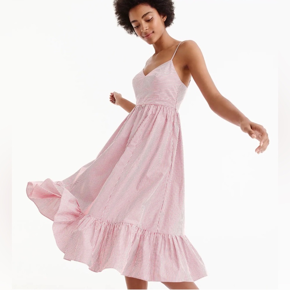 J Crew Women’s Drapey Soaghetti Strap Dress, 4